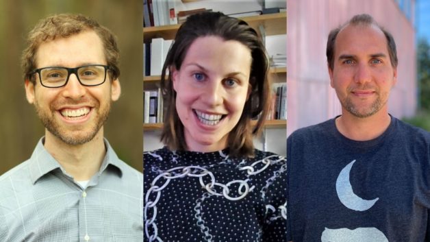 Collection of three side-by-side headshots
